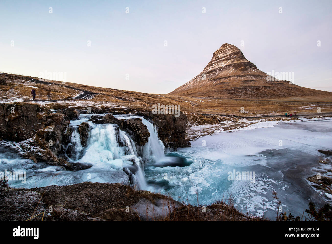 Kirkjufell, Snaefellsness Halbinsel, Island, Europa Stockfoto