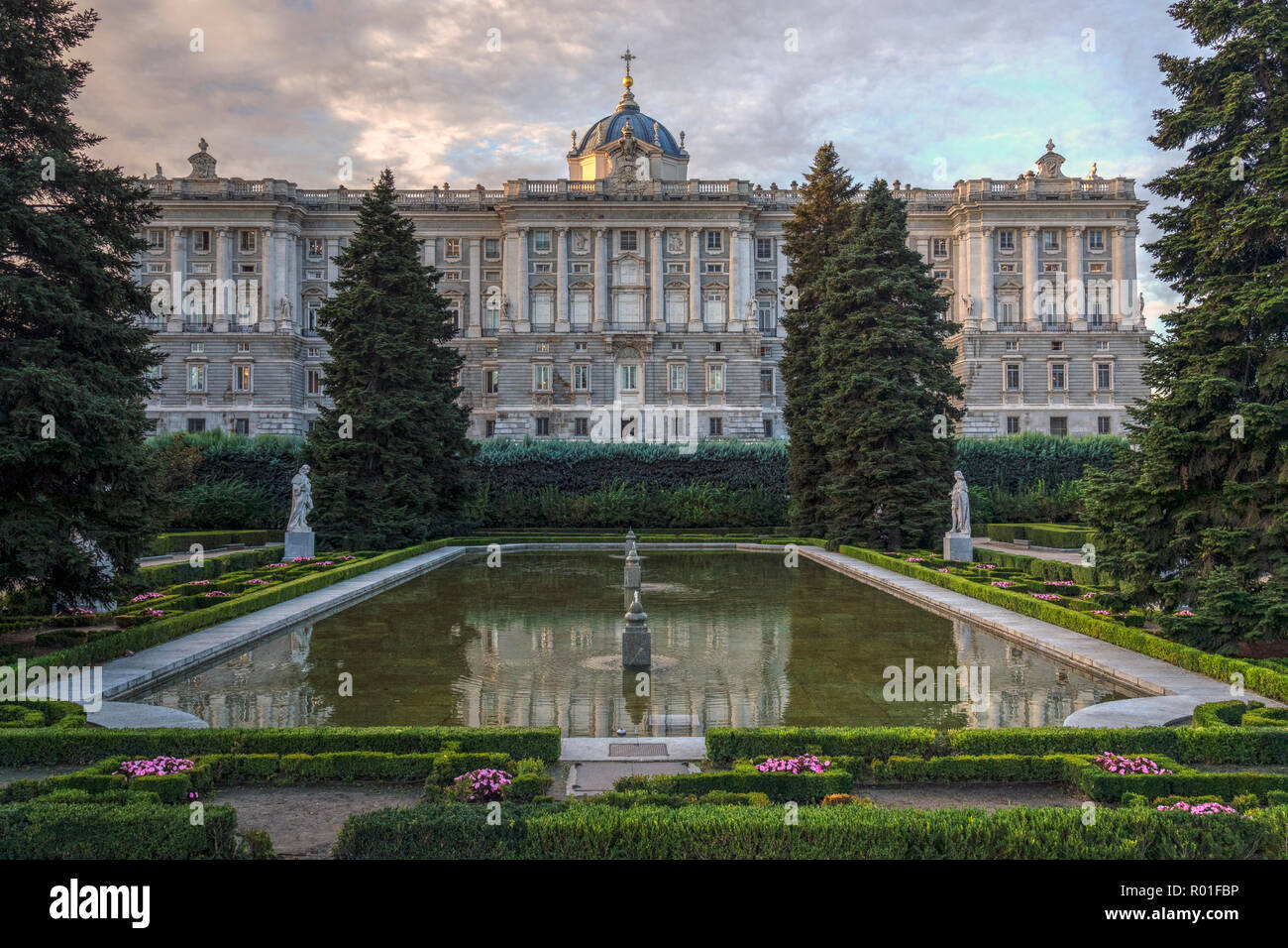 Madrid, Royal Palace, Spanien, Europa Stockfoto