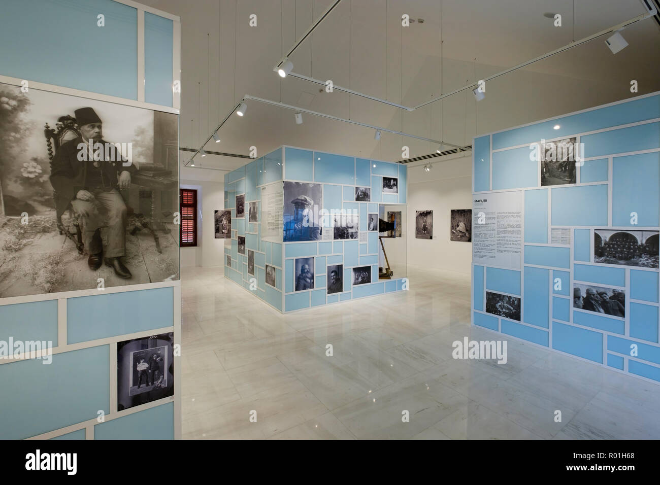 Marubi Museum, Museum für Fotografie, Shkodra, Shkodra, qark Shkodra, Albanien Stockfoto