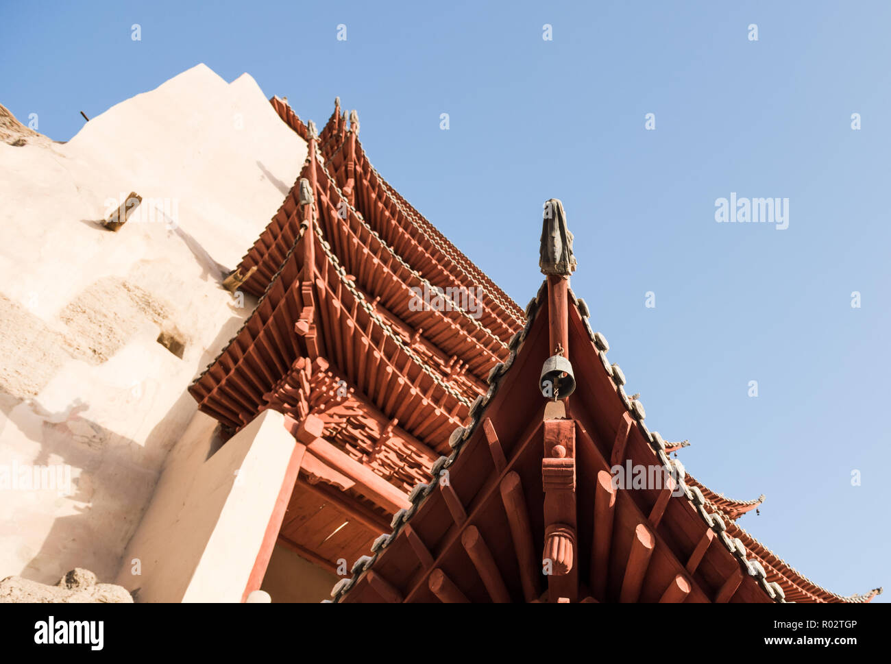 Mogao Grotten in Shenzhen, China. Asiatische, Antike Stockfoto