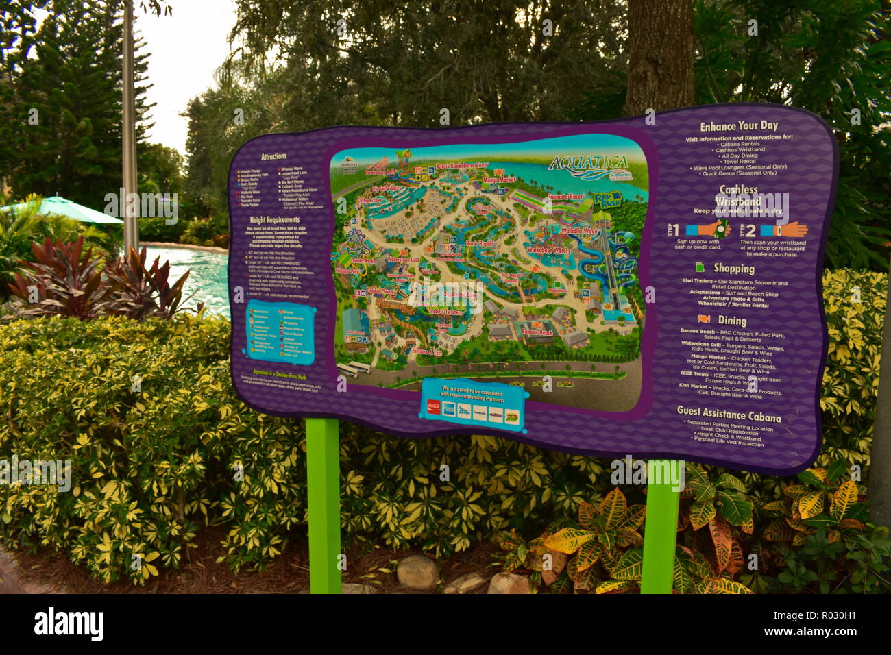 Orlando Florida Oktober 25 18 Park Karte Zeichen An Aquatica Water Park In International Drive Stockfotografie Alamy Orlando Florida Oktober 25 18 Park Karte Zeichen An Aquatica Water Park In International Drive Stockfotografie Alamy
