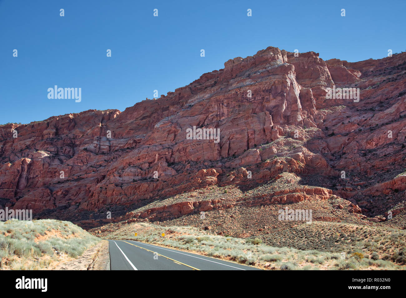 Malerische Arizona Highways Stockfoto