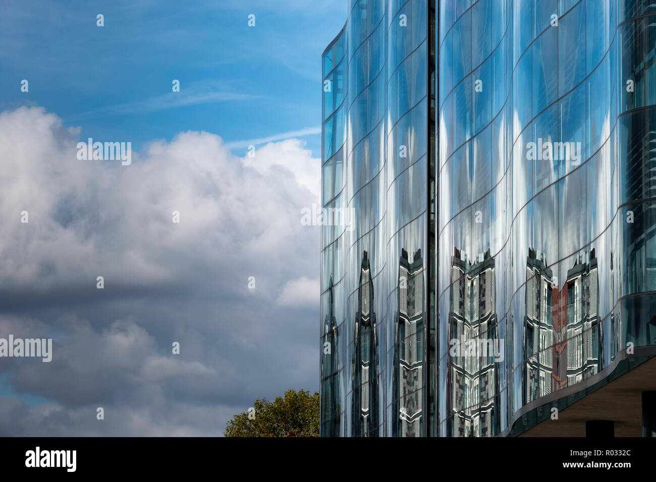 King's Hotel, moderne Architektur, in New York, London, Vereinigtes Königreich Stockfoto