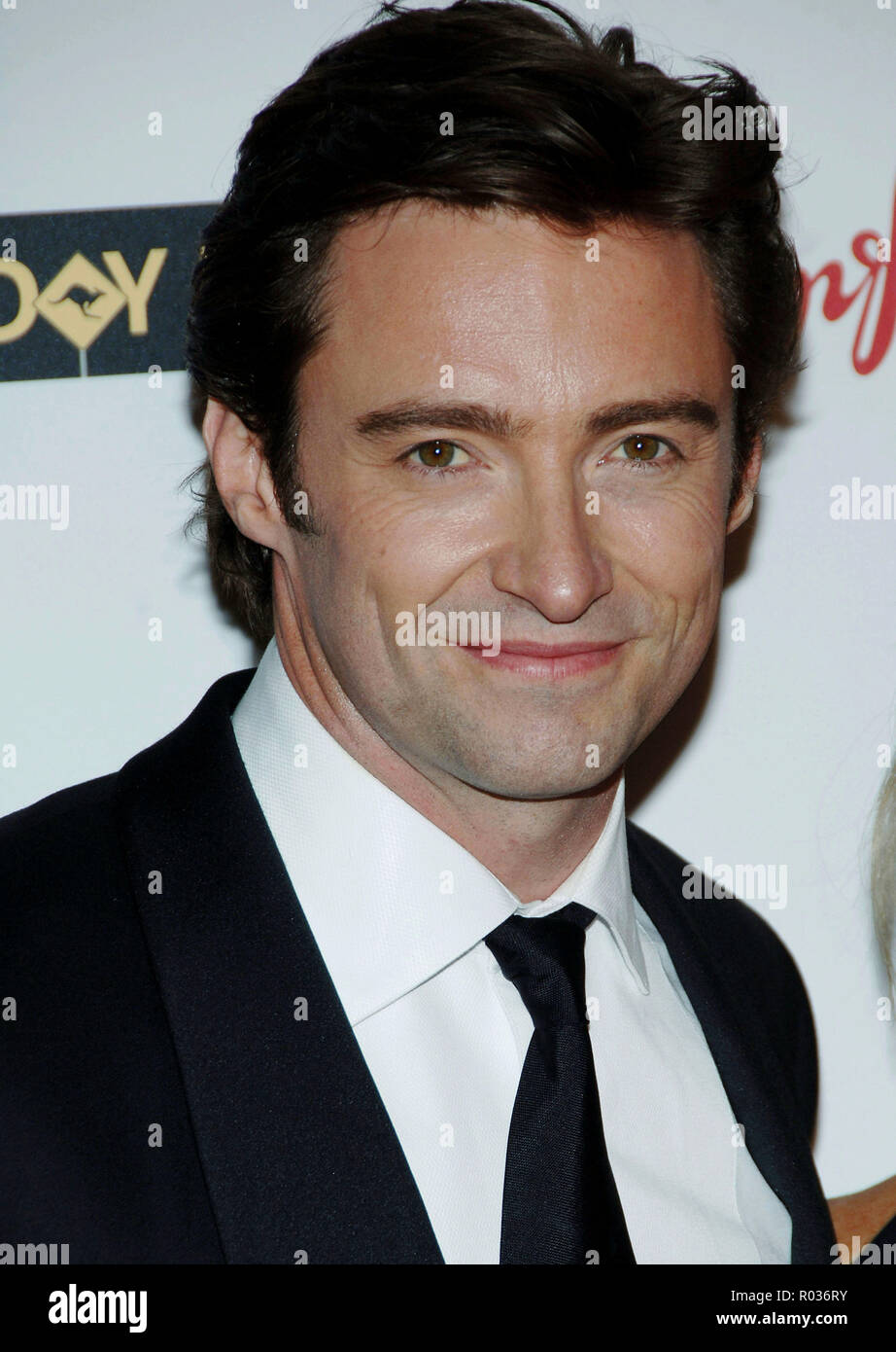 Hugh Jackman in der G-Tag in LA an der Pantage Theater in Los Angeles. Januar 14, 2006.02 JackmanHugh059 Red Carpet Event, Vertikal, USA, Filmindustrie, Prominente, Fotografie, Bestof, Kunst, Kultur und Unterhaltung, Topix Prominente Fashion/Vertikal, Besten, Event in Hollywood Leben - Kalifornien, Roter Teppich und backstage, USA, Film, Stars, Film Stars, TV Stars, Musik, Promis, Fotografie, Bestof, Kunst, Kultur und Unterhaltung, Topix, headshot, vertikal, eine Person aus dem Jahr 2005, Anfrage tsuni@Gamma-USA.com Stockfoto