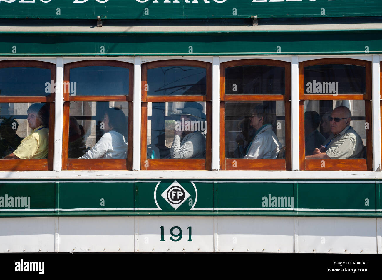 Porto, Portugal, Straßenbahn Rundreise durch Porto Stockfoto