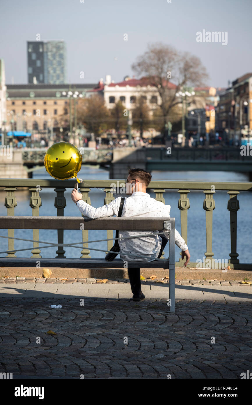 Göteborg, (Göteborg) die fünftgrößte Stadt in den nordischen Ländern und zweitgrößter in Schweden, dem Geburtsort von Volvo Stockfoto