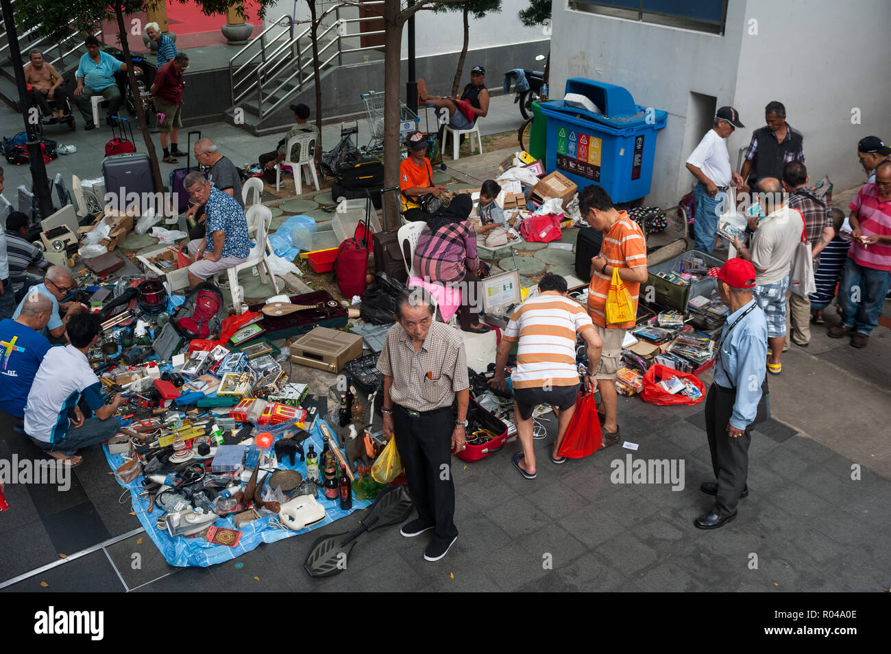 Republik Singapur, Flohmarkt in Chinatown Stockfoto