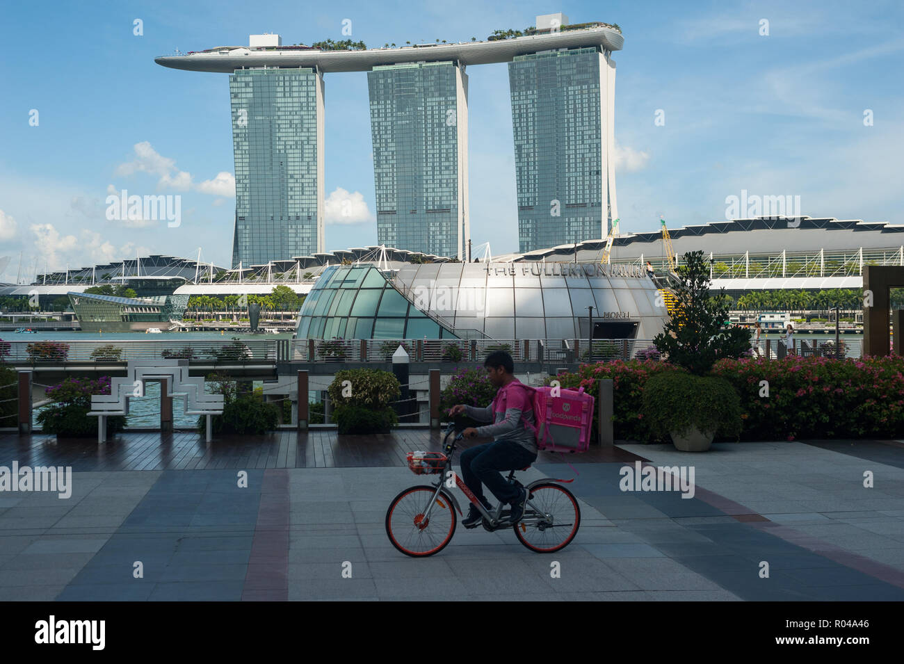 Republik Singapur, Marina Bay Sands Stockfoto