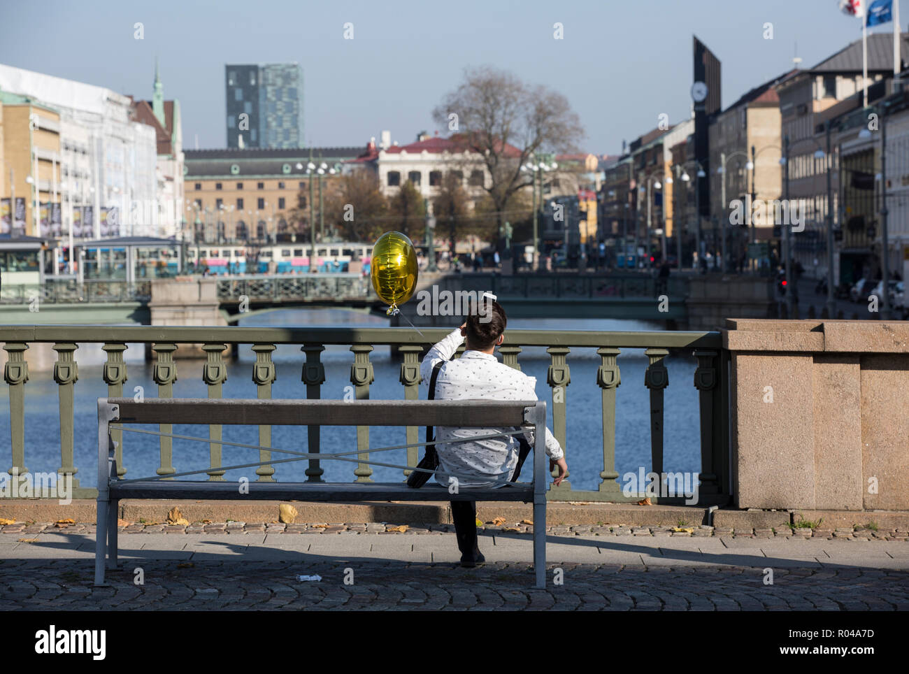 Göteborg, (Göteborg) die fünftgrößte Stadt in den nordischen Ländern und zweitgrößter in Schweden, dem Geburtsort von Volvo Stockfoto