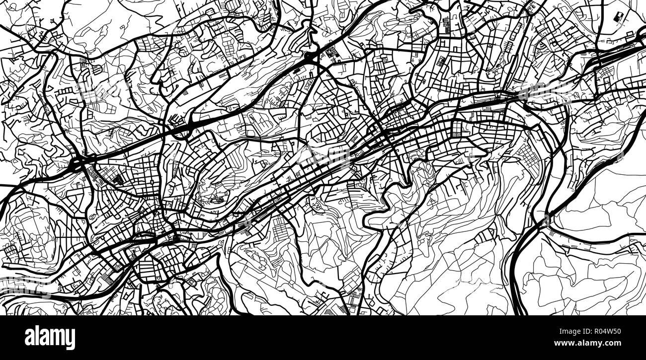 Wuppertal karte Fotos und Bildmaterial in hoher Auflösung Alamy
