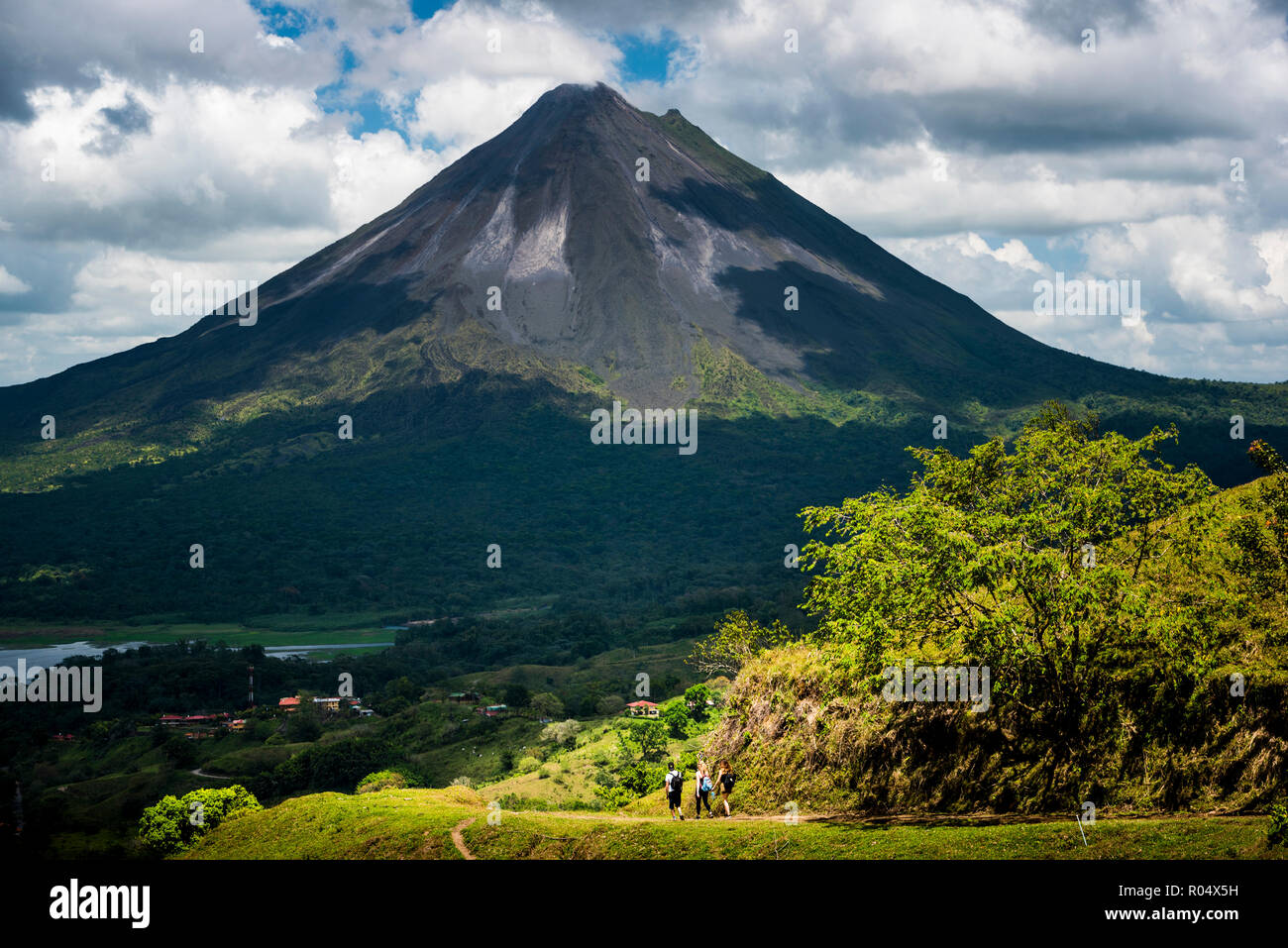Der Vulkan Arenal, der Provinz Alajuela, Costa Rica, Mittelamerika Stockfoto Der Vulkan Arenal, der Provinz Alajuela, Costa Rica, Mittelamerika Stockfoto