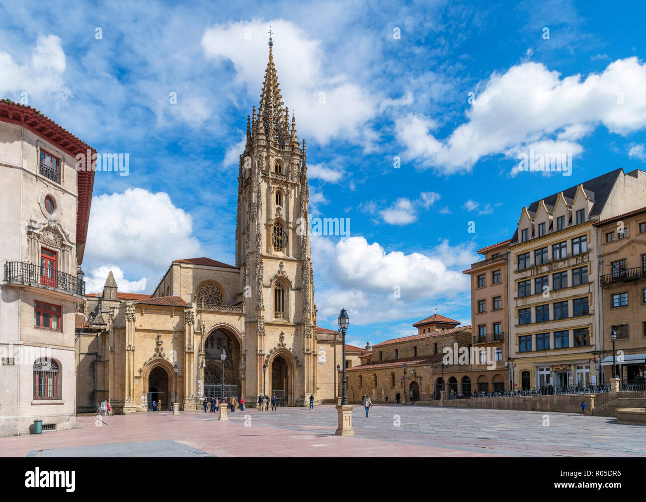 Die Kathedrale von Oviedo in Plaza Alfonso II el Casto, Oviedo