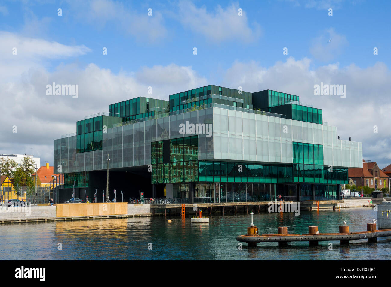 Die moderne Blox Gebäude Kopenhagen Dänemark Hauptstadt Stockfoto