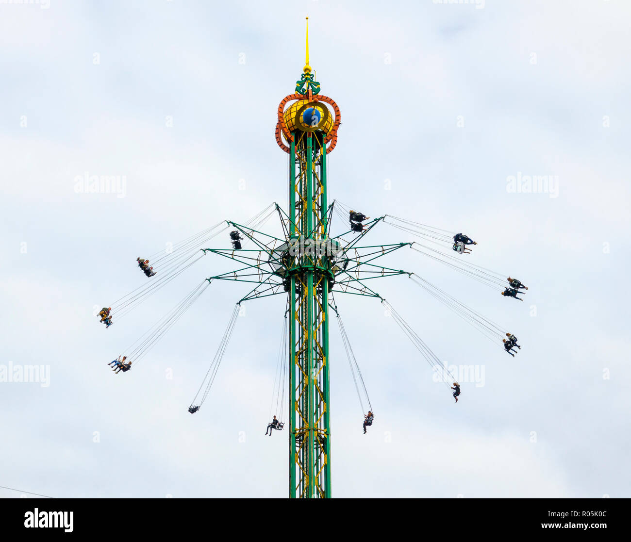 Tivoli Theme Park im Zentrum von Kopenhagen Dänemark Hauptstadt Stockfoto