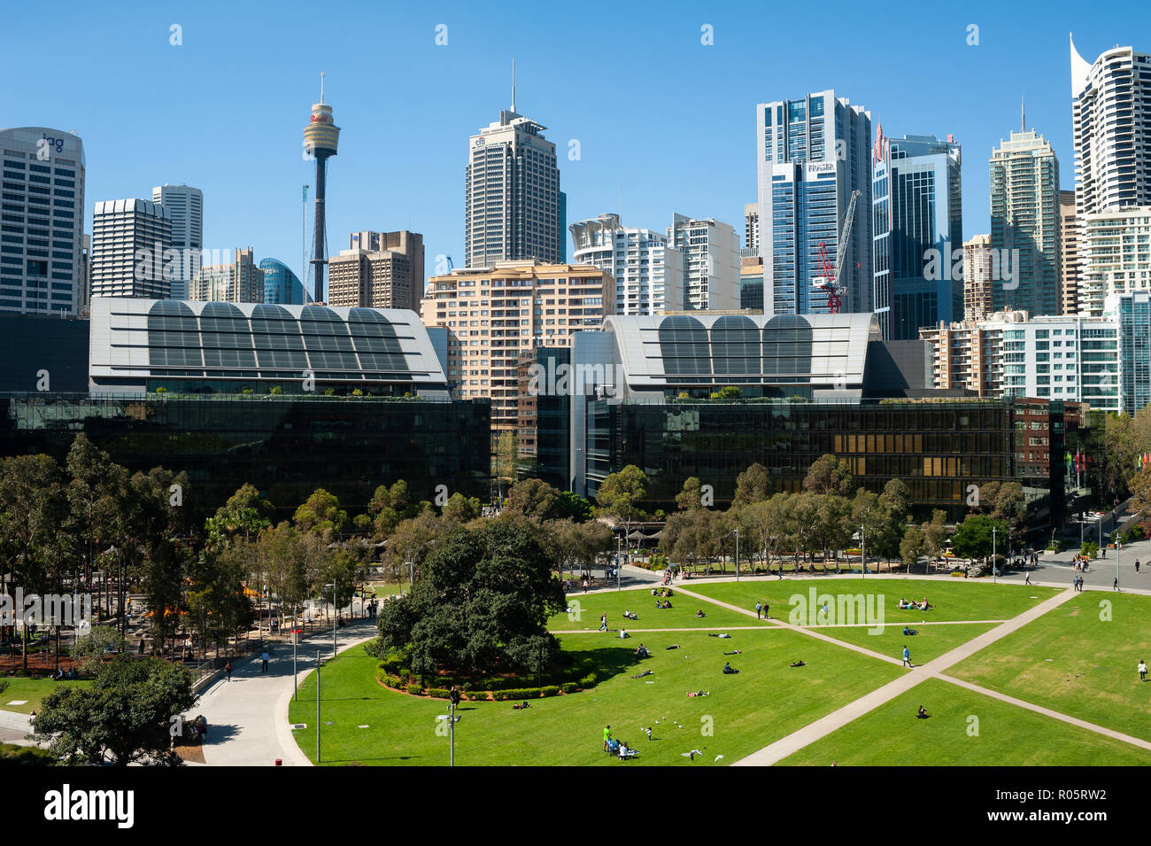 Sydney, Australien, des Geschäftsviertels Stockfoto
