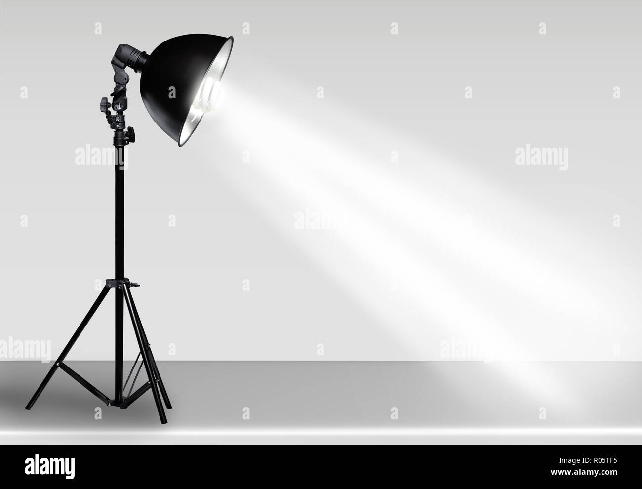 Fotostudio Licht Leinwand Lampe Zwei Seiten Beleuchten Stockfotografie Alamy
