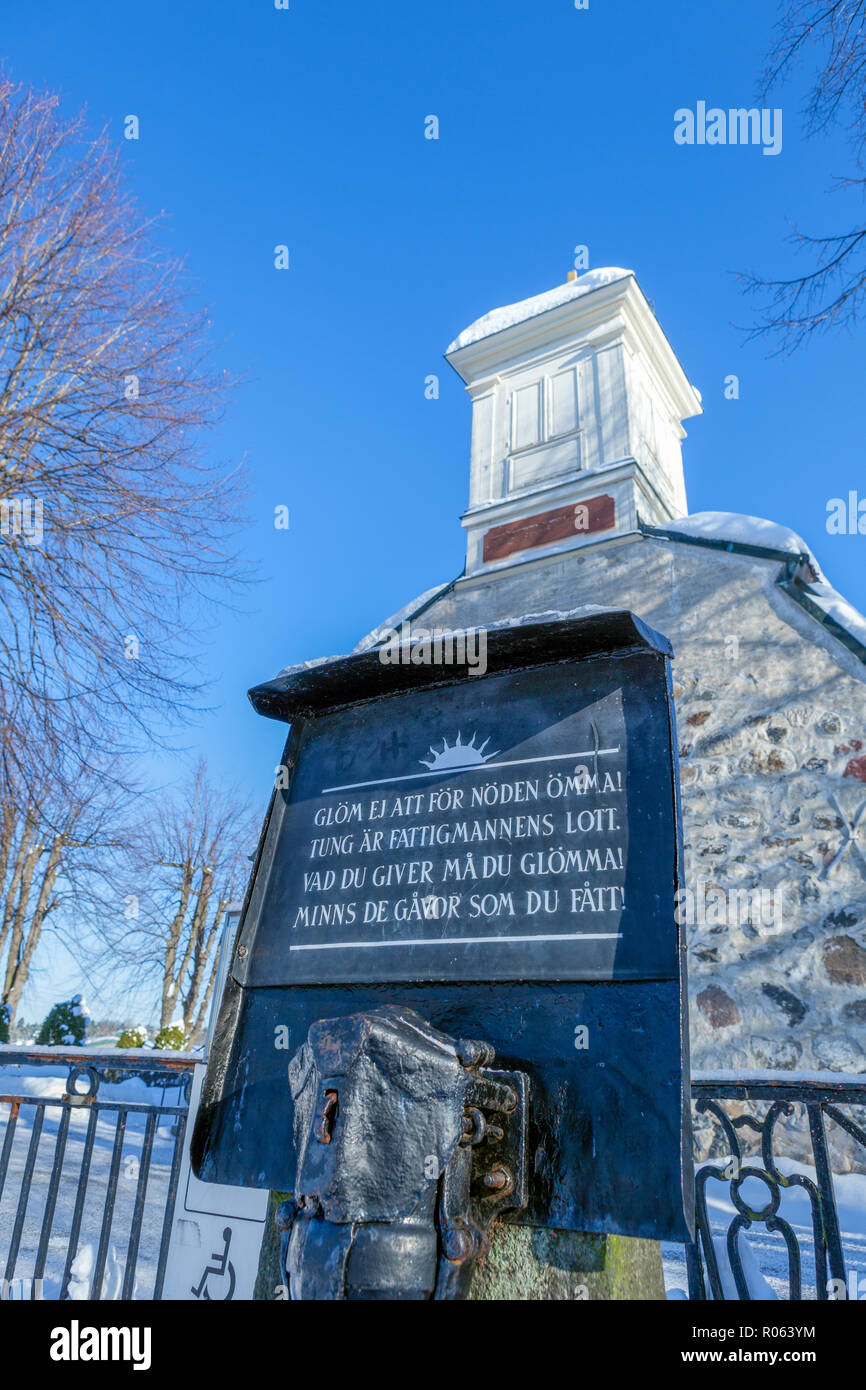 Kirche, Lidingö Lidingö (Schweden) Stockfoto