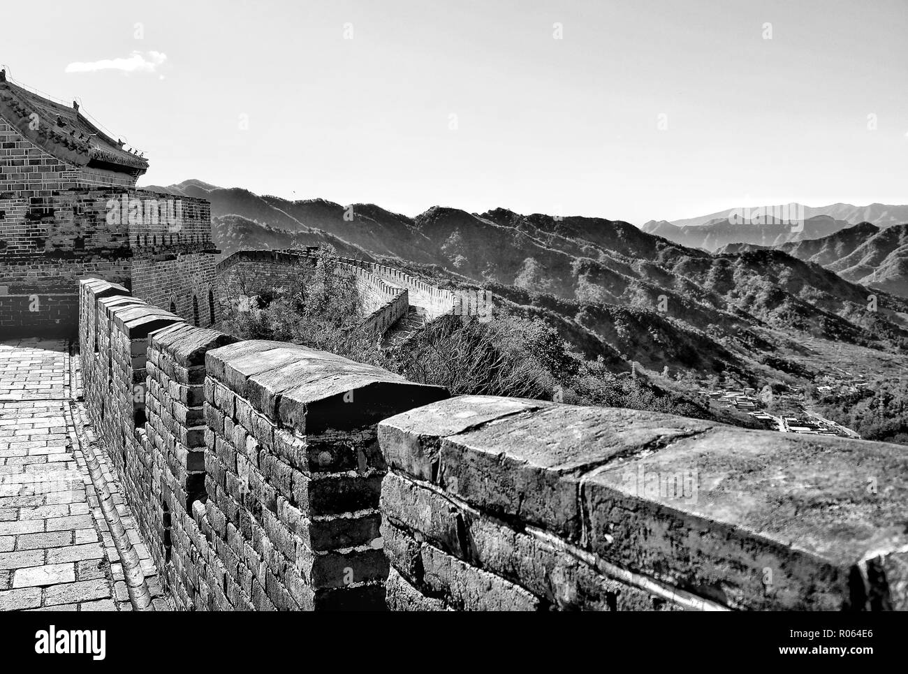 Great Wall tower Stockfoto