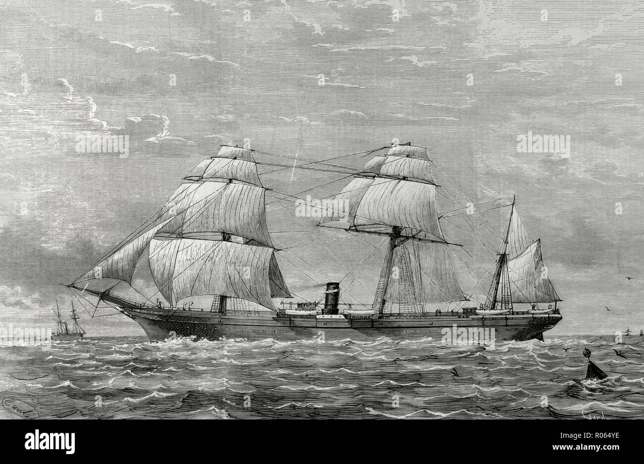 Dampfschiff aus dem 19 jahrhundert Fotos und Bildmaterial in hoher