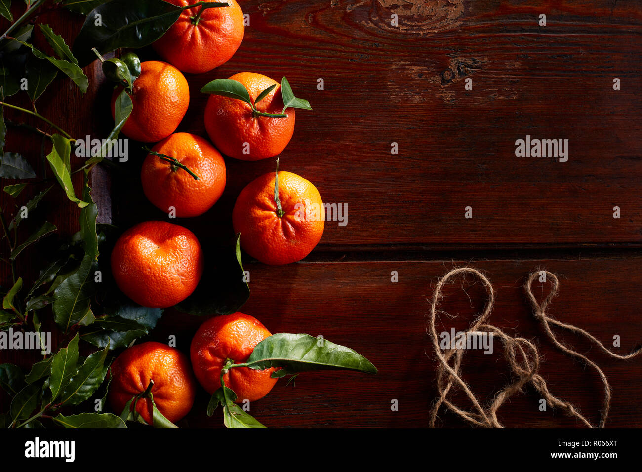 Clementinen, verwendet als Zutat Stockfoto