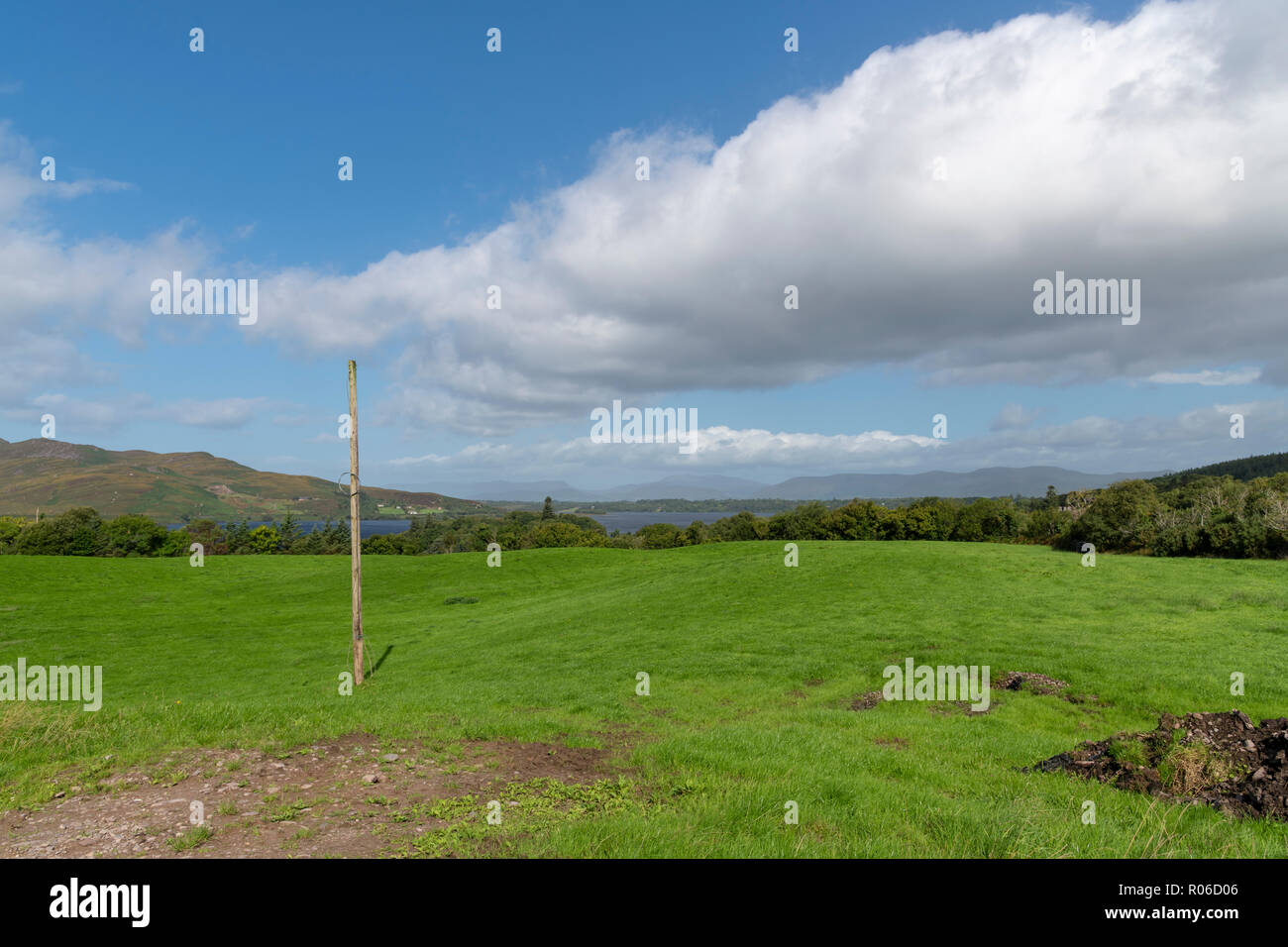 Schöne Landschaft in Irland Stockfoto