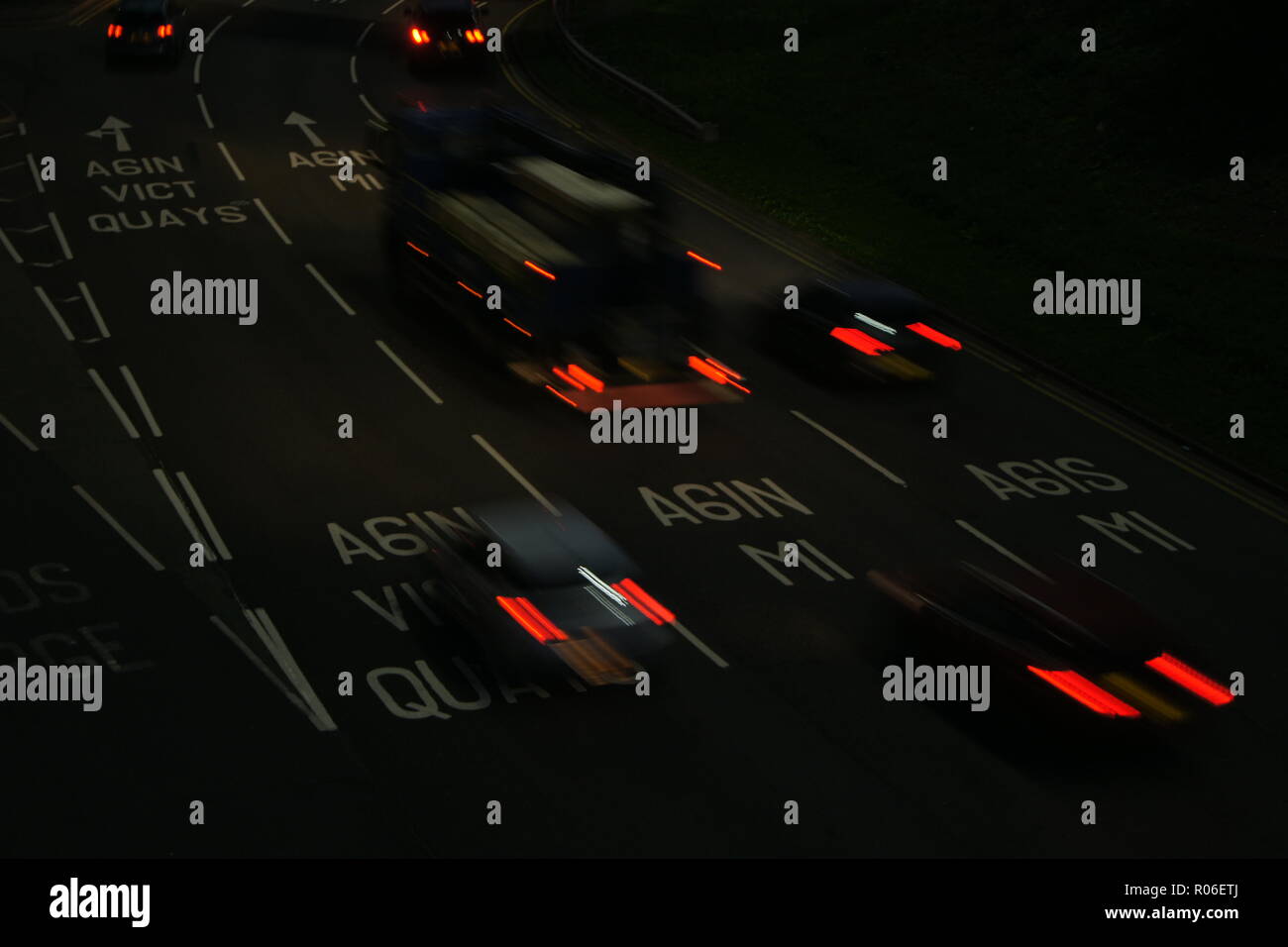 Sheffield Kreisverkehr Stockfoto