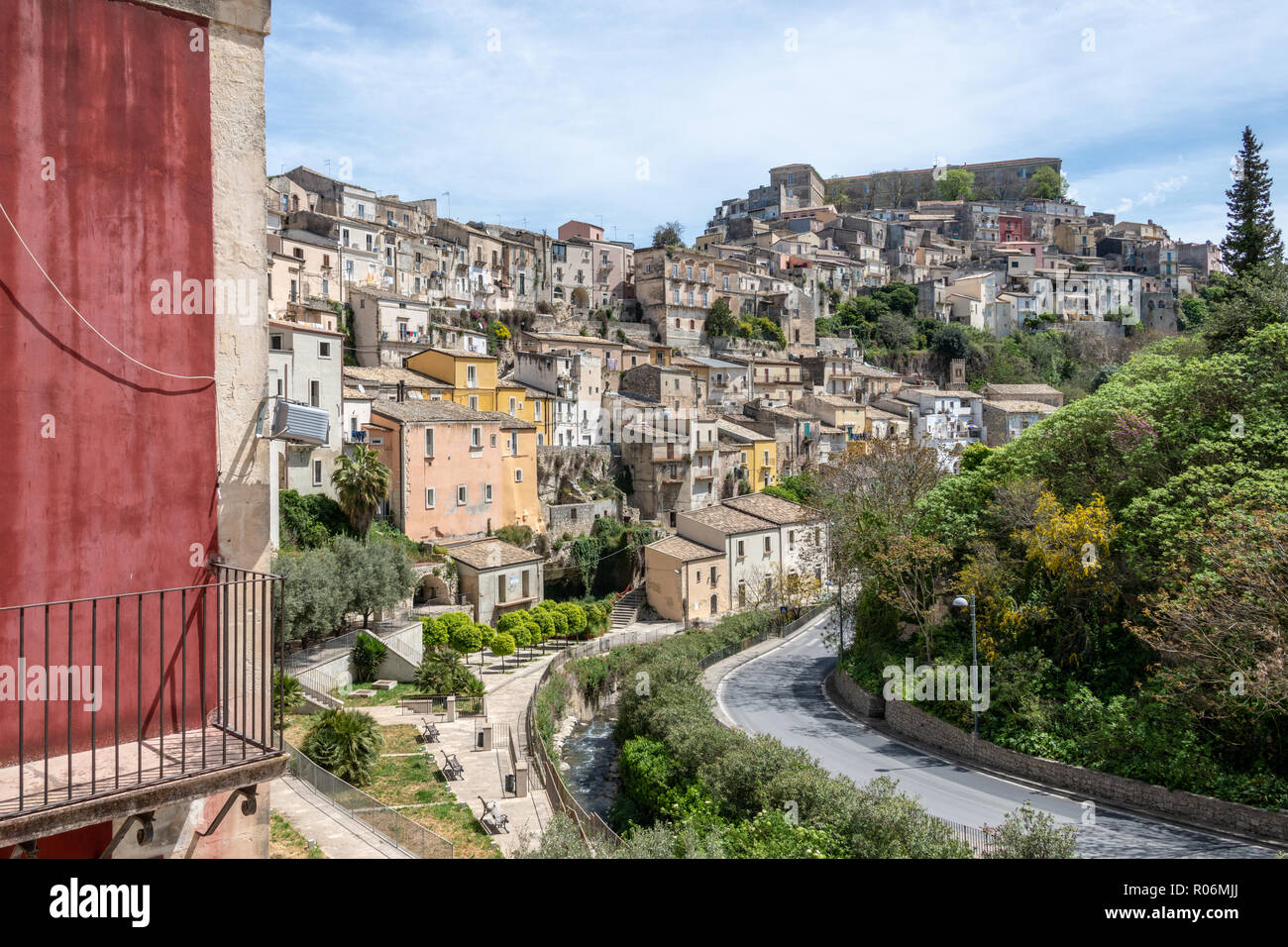 Altstadt von Ragusa, Sizilien, Italien Stockfoto