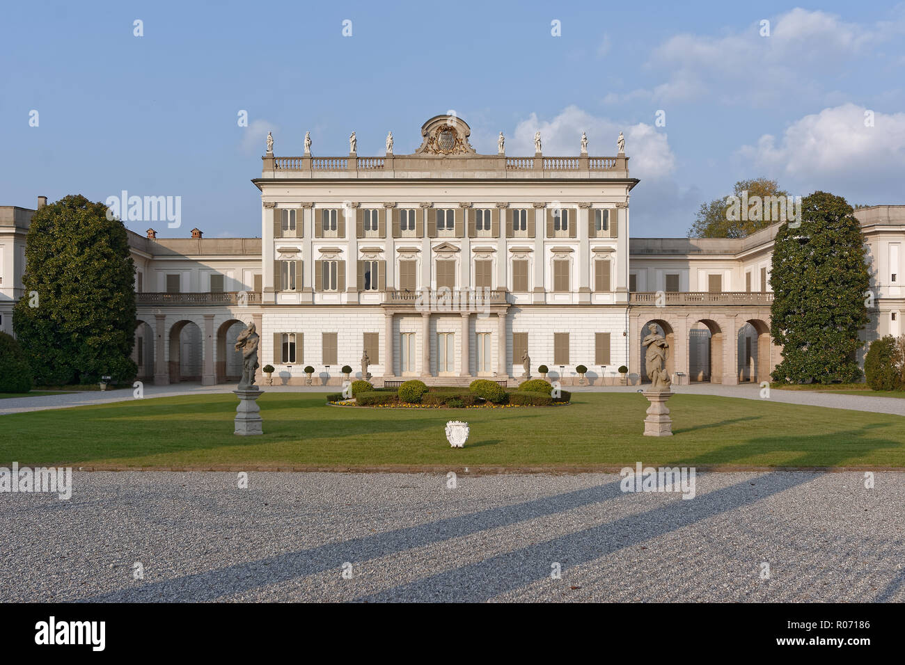 Altes Herrenhaus in Cassano d'Adda Villa d'Adda - Borromeo Stockfoto