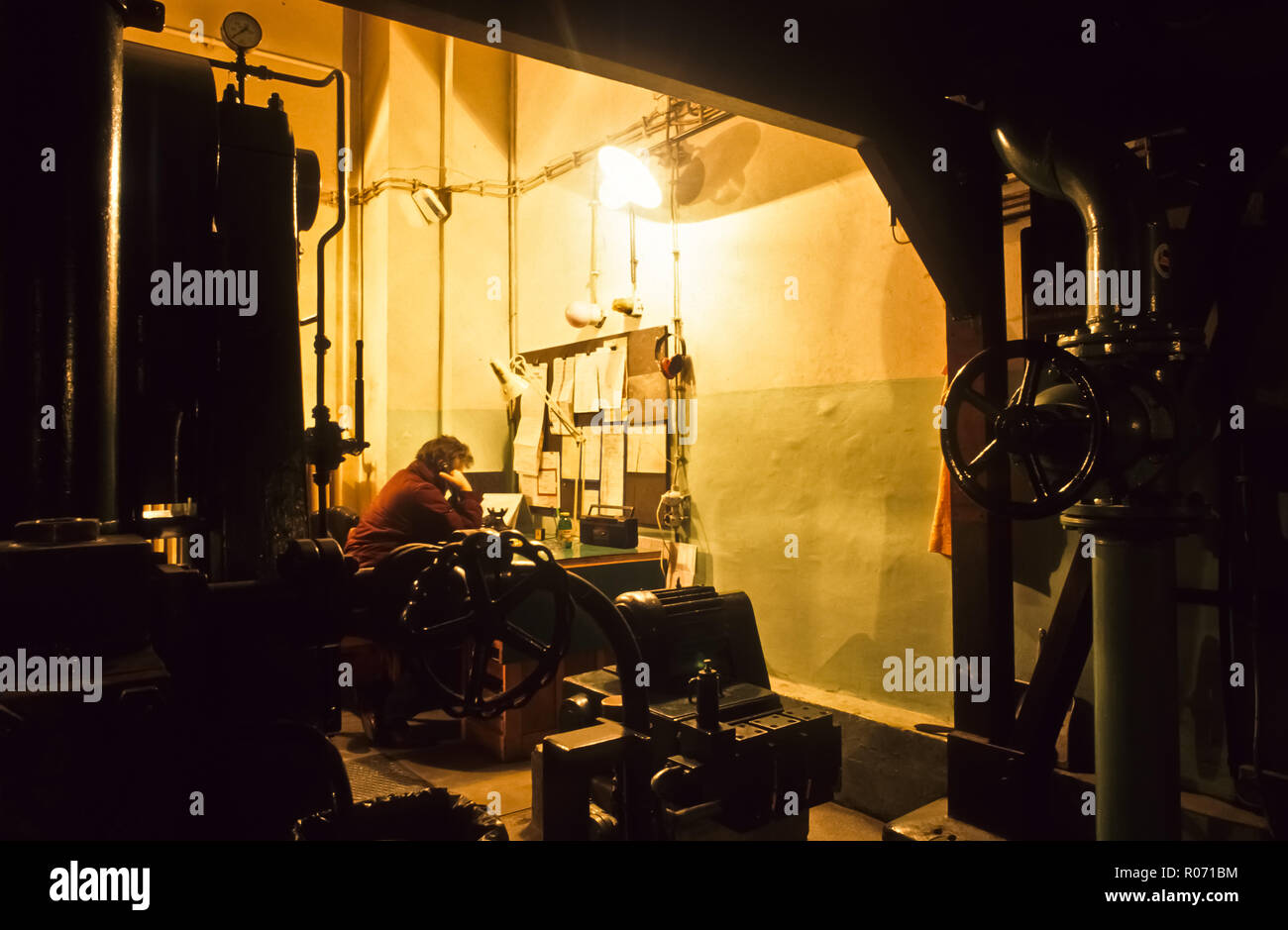 Wien, Ringstraße, Hinter den Kulissen der Wiener Staatsoper - Wien, Ringstraße, Staatsoper, hinter den Kulissen Stockfoto