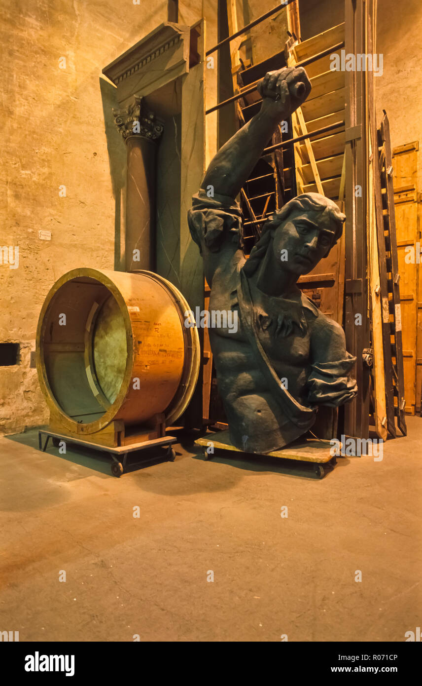 Wien, Ringstraße, Hinter den Kulissen der Wiener Staatsoper - Wien, Ringstraße, Staatsoper, hinter den Kulissen Stockfoto