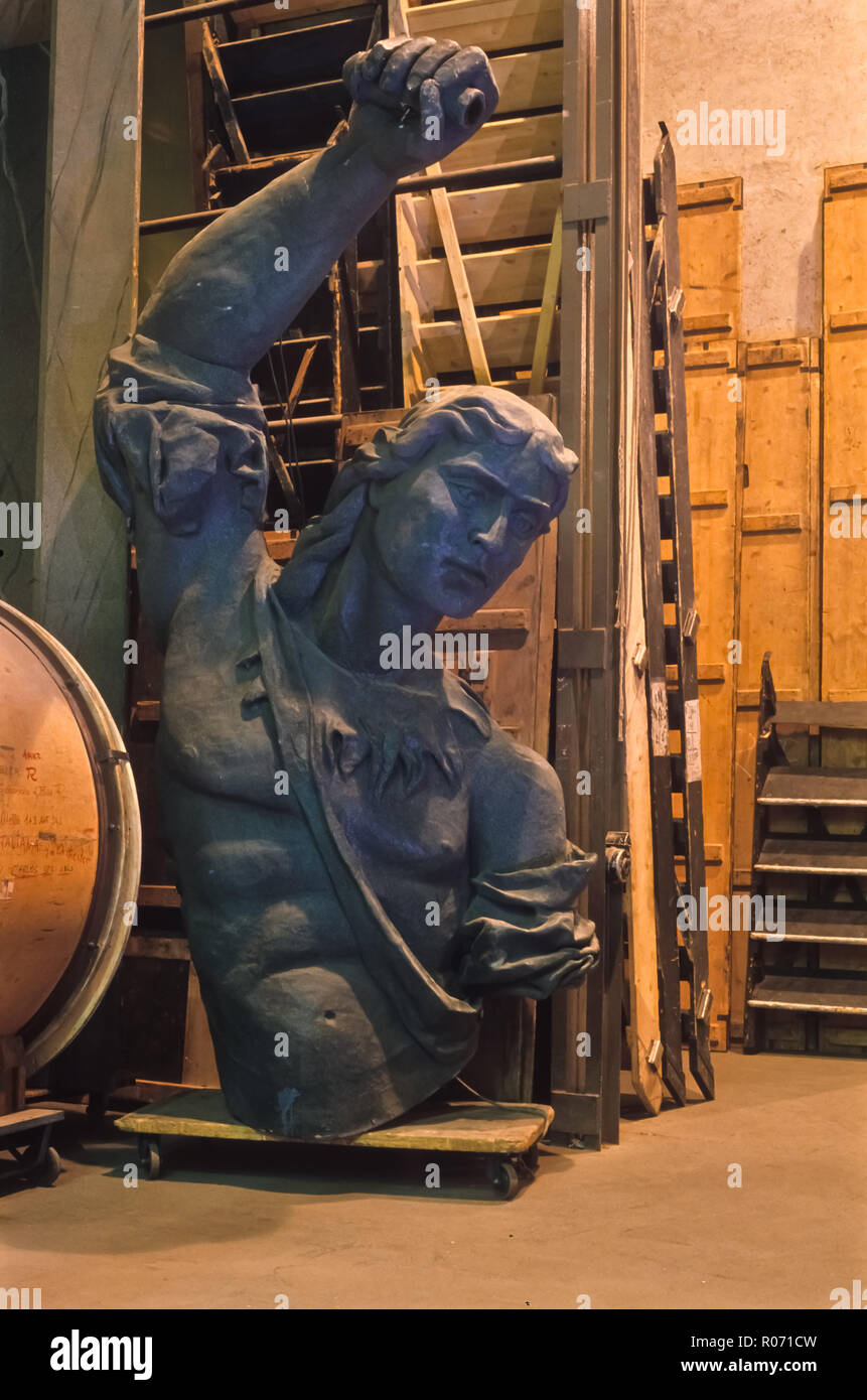 Wien, Ringstraße, Hinter den Kulissen der Wiener Staatsoper - Wien, Ringstraße, Staatsoper, hinter den Kulissen Stockfoto