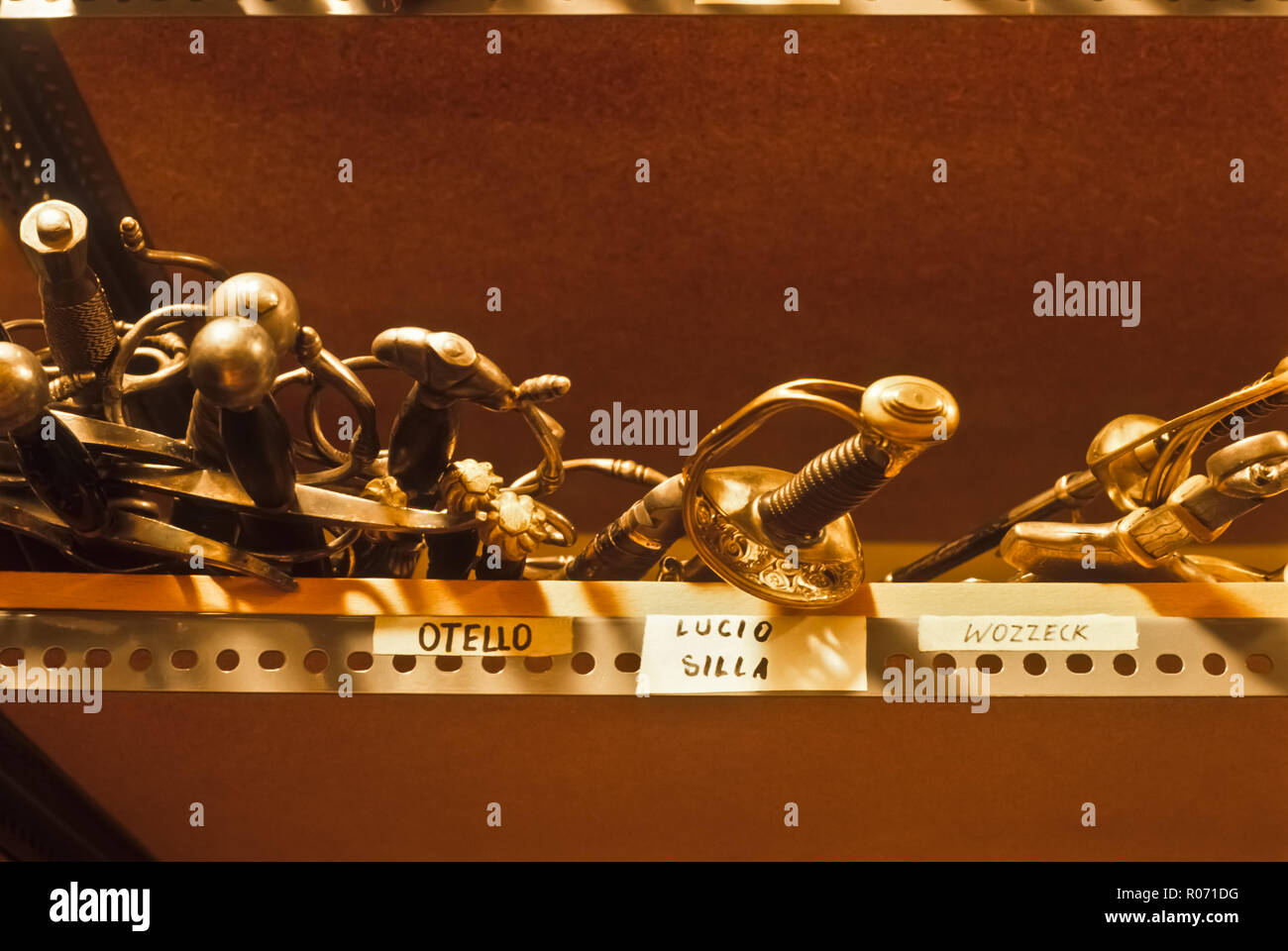 Wien, Ringstraße, Hinter den Kulissen der Wiener Staatsoper - Wien, Ringstraße, Staatsoper, hinter den Kulissen Stockfoto