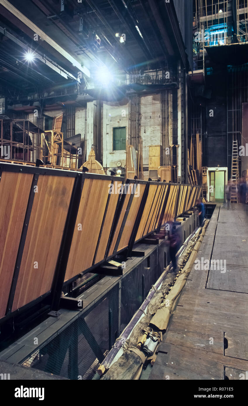 Wien, Ringstraße, Hinter den Kulissen der Wiener Staatsoper - Wien, Ringstraße, Staatsoper, hinter den Kulissen Stockfoto
