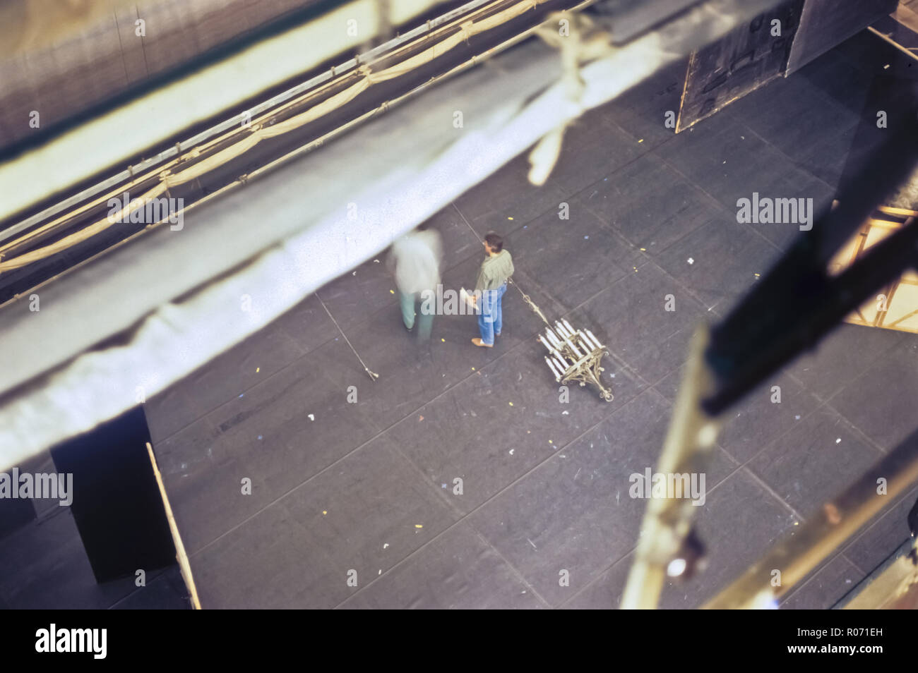 Wien, Ringstraße, Hinter den Kulissen der Wiener Staatsoper - Wien, Ringstraße, Staatsoper, hinter den Kulissen Stockfoto