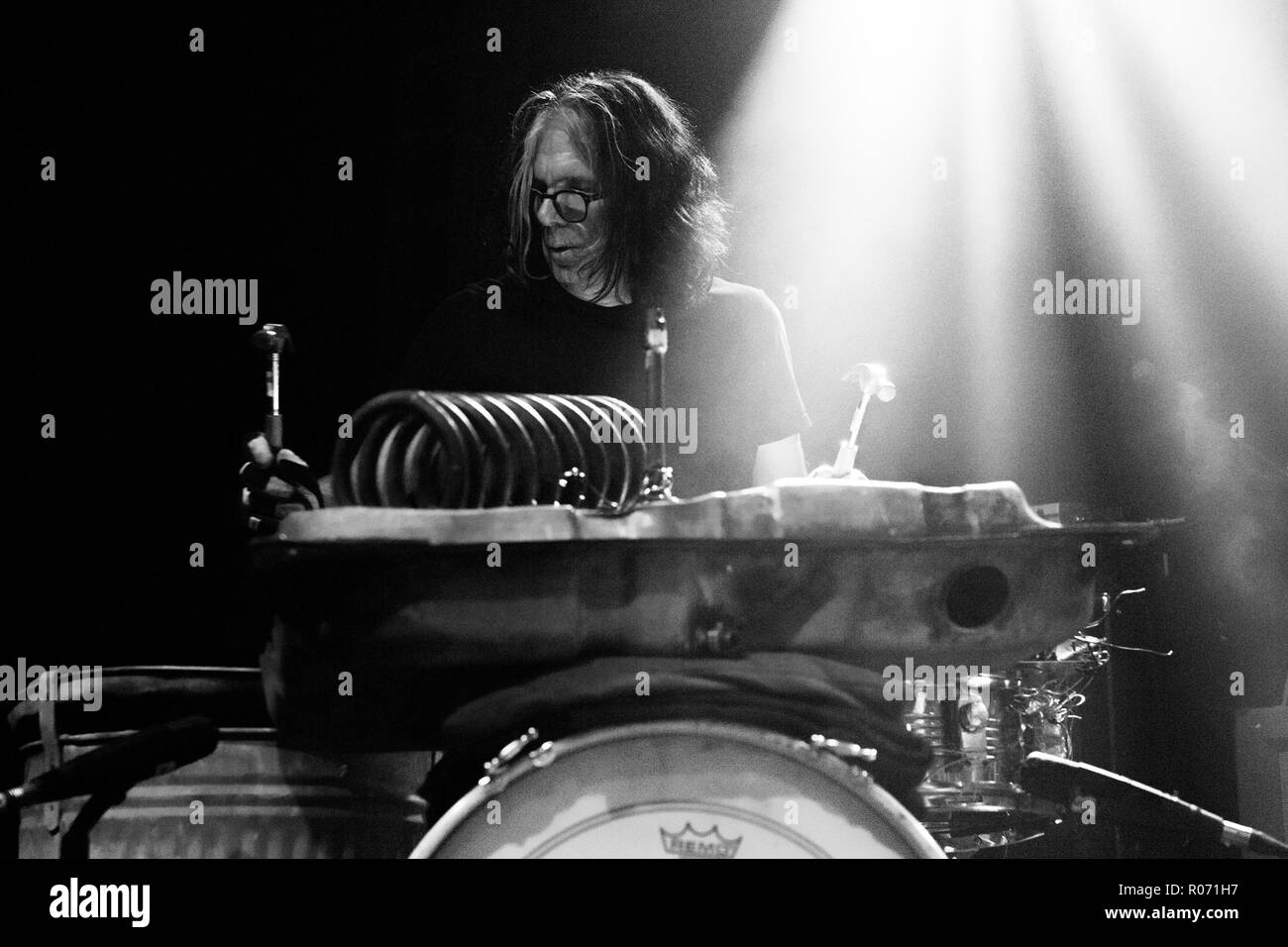 Jon Spencer (Bob Bert) - 26. Oktober 2018 - Leeds Stylus Stockfoto