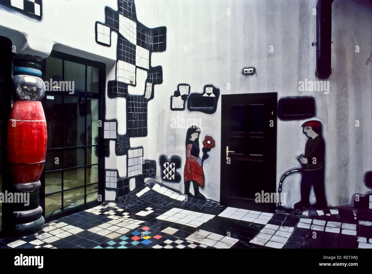 Das Kunst Haus Wien Stockfoto