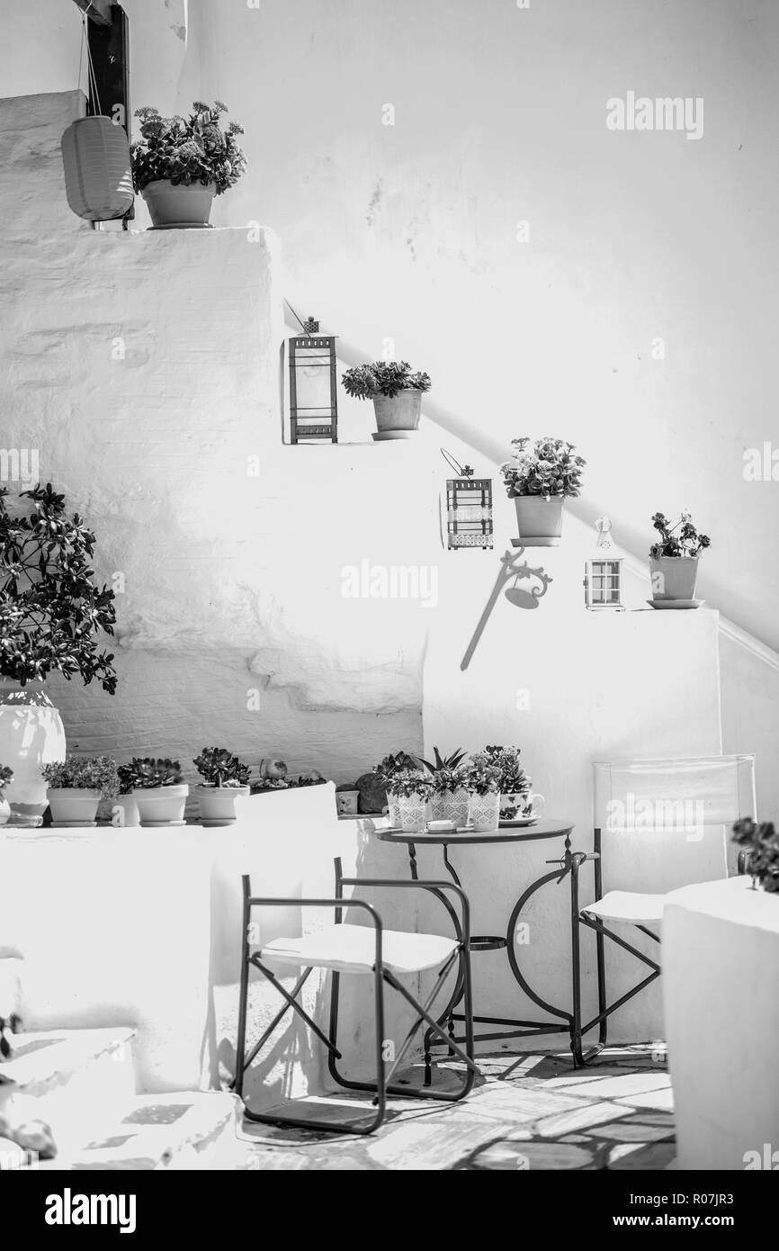 Dörfer in Tinos Stockfoto