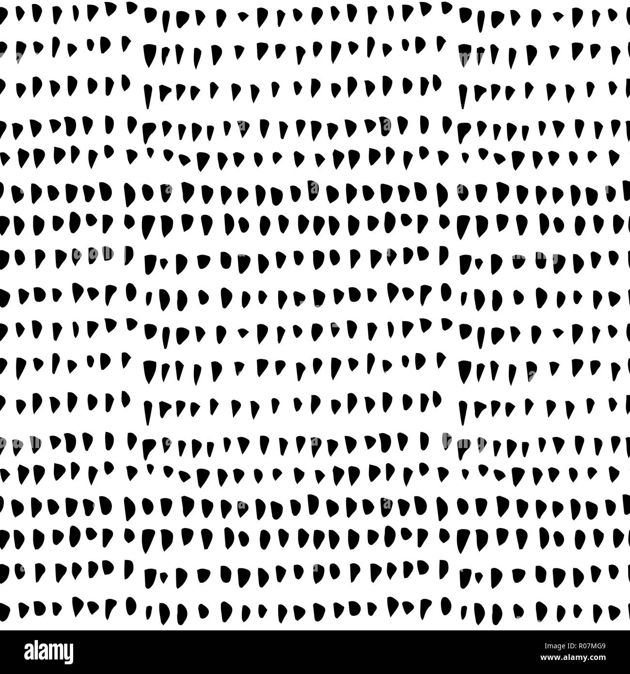 Schwarz abstrakte Textur mit Strichen oder Tinte blobs. Farbe Zecken Hand gezeichnet Hintergrund. Bleistift, Kugelschreiber, Marker ink Muster. Einfache Winkel geometrische Formen. Poster, oder Tapeten Design. Vector Illustration Stock Vektor