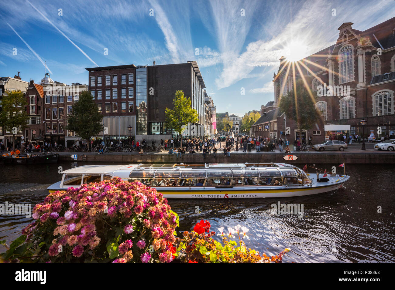 Amsterdam Anne Frank Museum Stockfoto