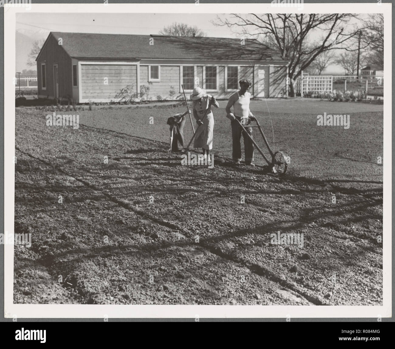 Photosyn aus der Großen Depression in Amerika rund um die 1930er Jahre Stockfoto