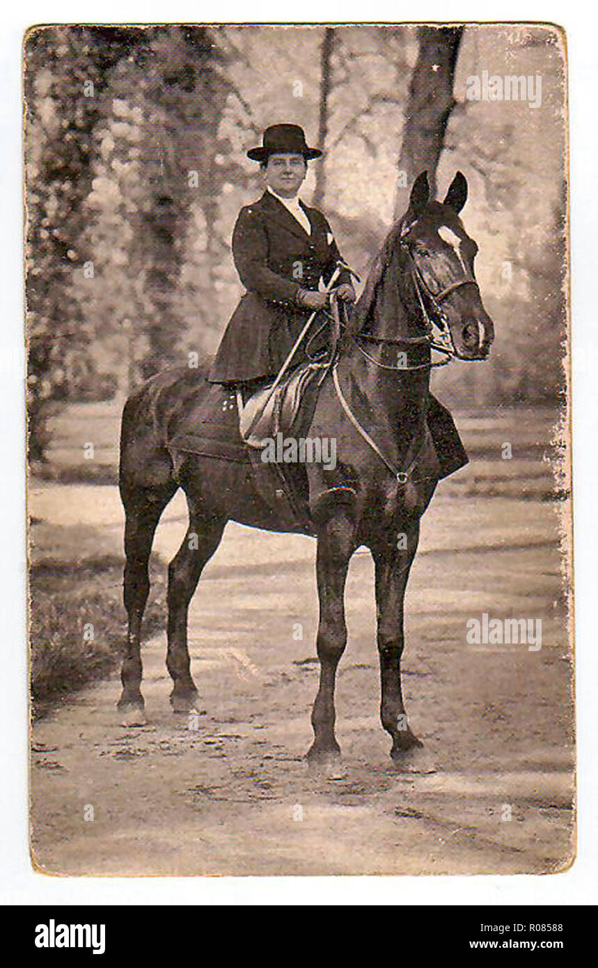 Vintage wild Western Foto, historische und Museum Qualität Stockfoto