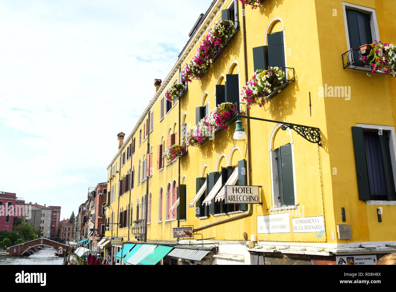 HD-DSLR-Fotografie von Venedig, Italien. Alle Fotos sind im echten Venedig Italien. Sie können sehen, den Grand Canal, Boote, Orte, Gebäude. Ein Muss Stockfoto