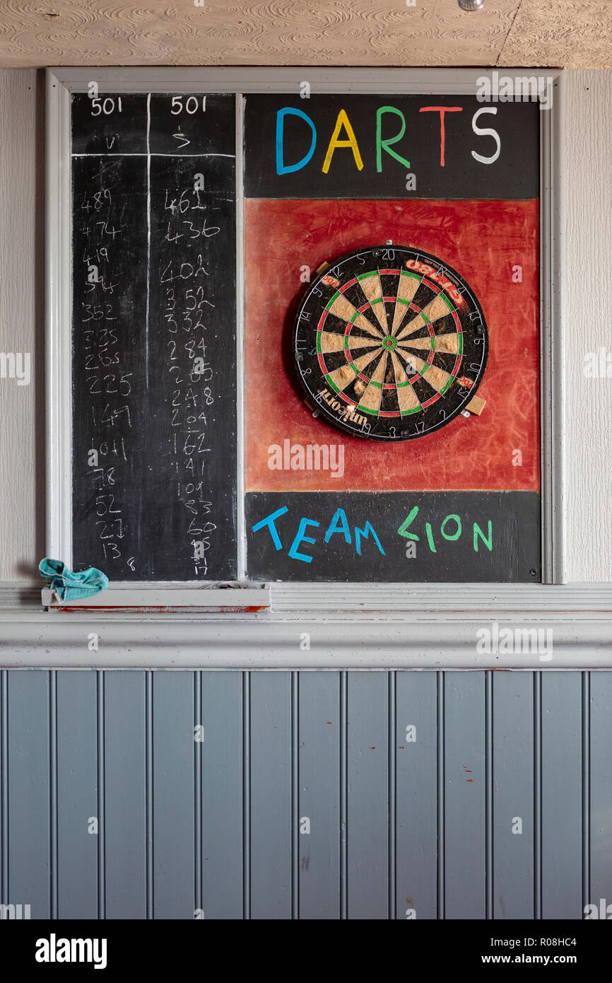 Die Lion Hotel, Blackburn. Eine alte Public House in braunem Stein. Stockfoto