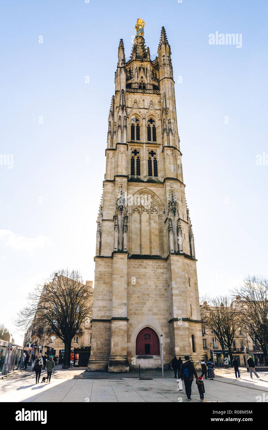 Kathedrale Die Kathedrale St. Andre, Bordeaux, Bordeaux, Frankreich 2017 Stockfoto