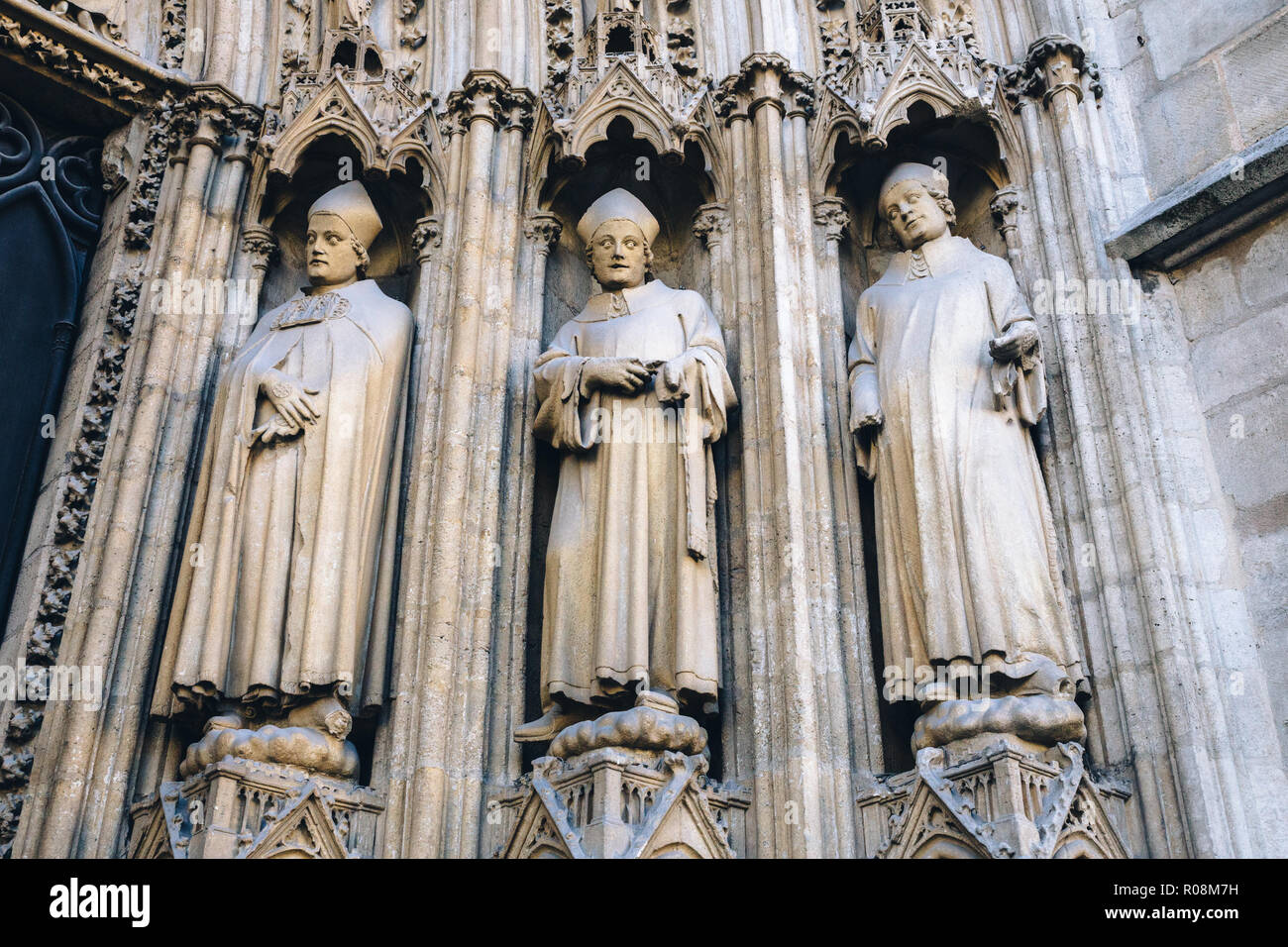 Kathedrale Die Kathedrale St. Andre, Bordeaux, Bordeaux, Frankreich 2017 Stockfoto