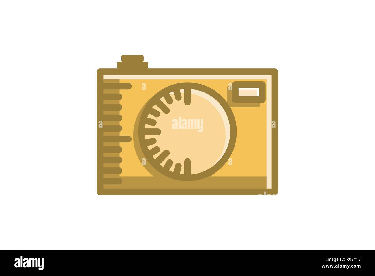 Kamera Logo Design Inspiration Stock Vektor