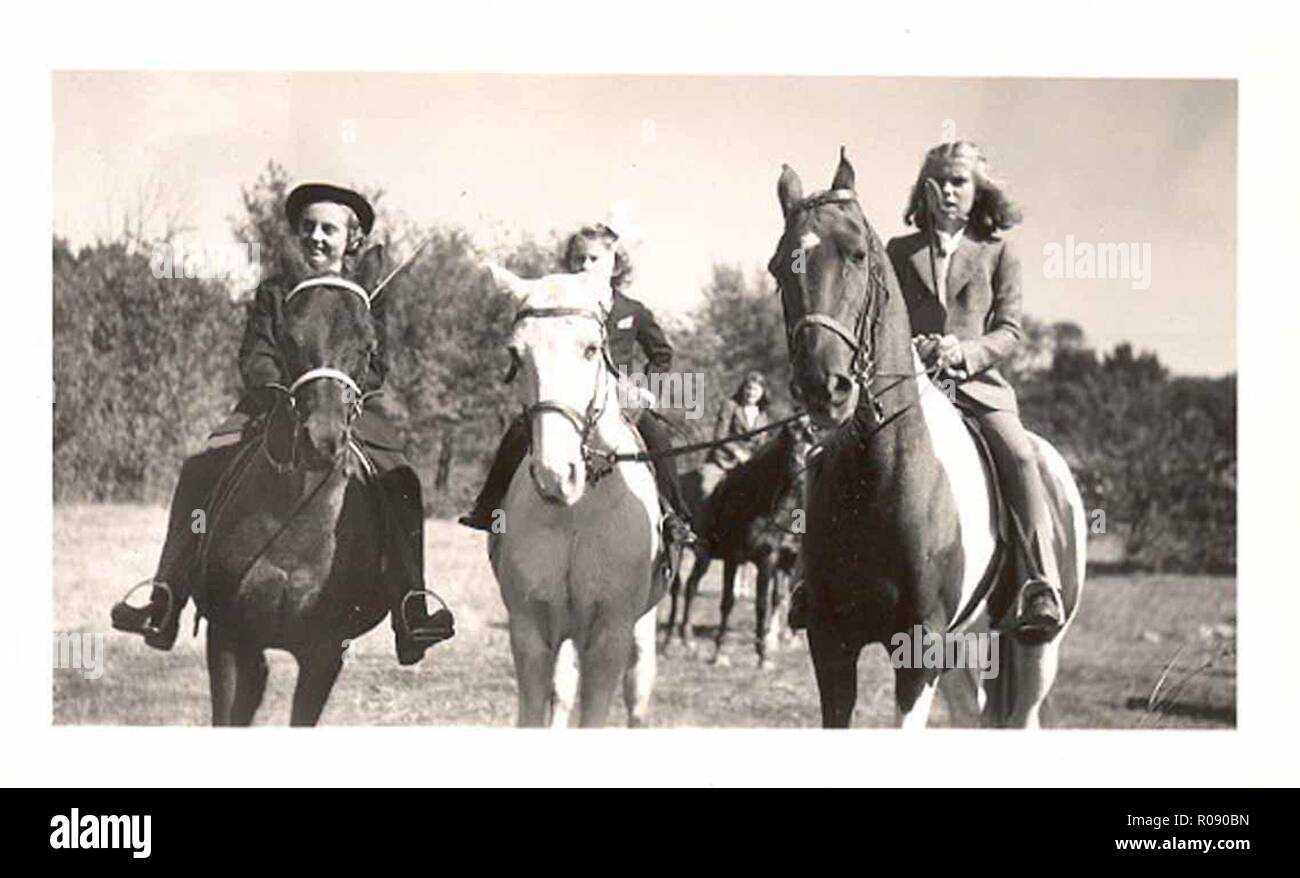 Vintage wild Western Foto, historische und Museum Qualität Stockfoto