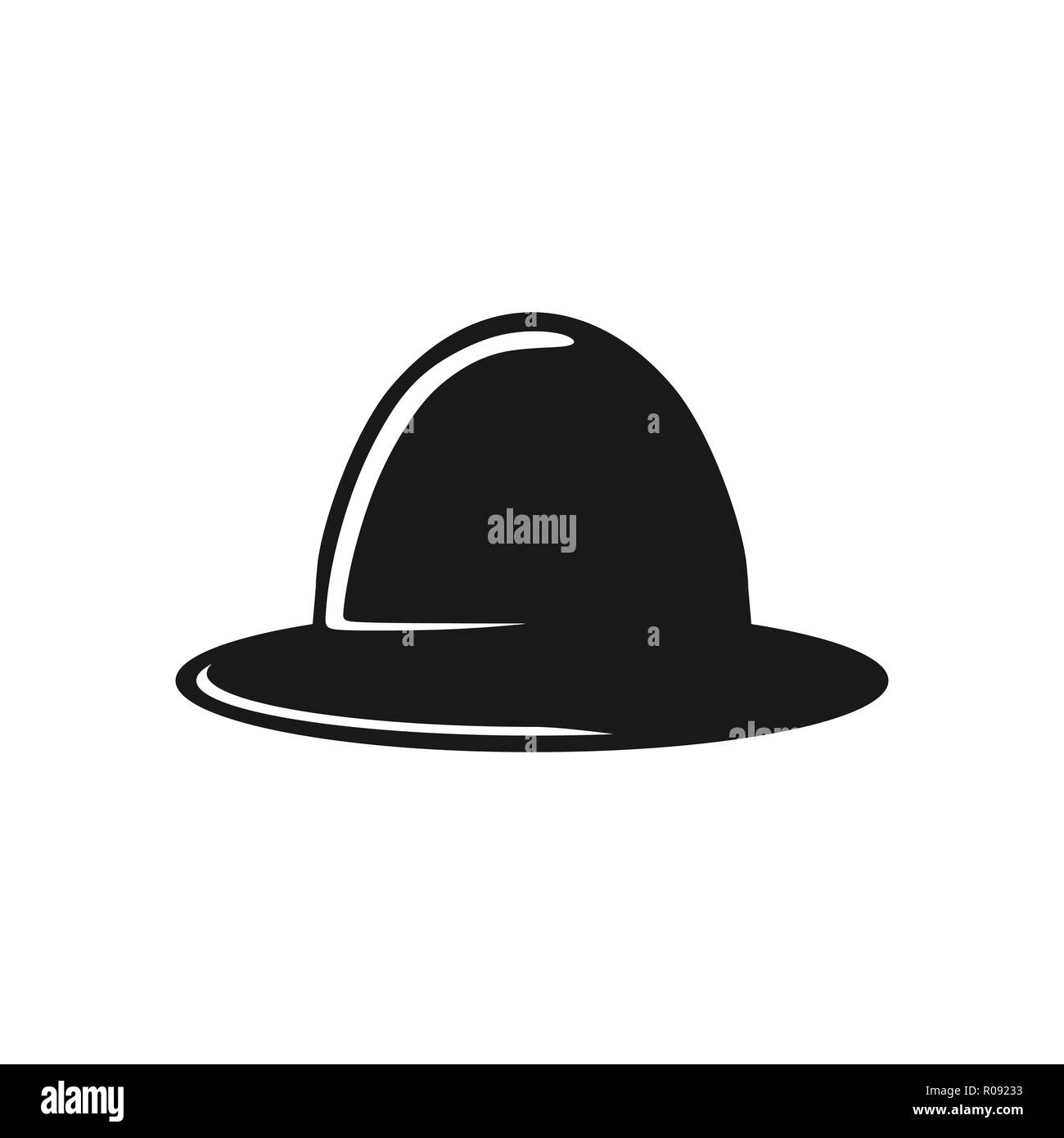 Cowboyhut Logo Design Inspiration Stock Vektor