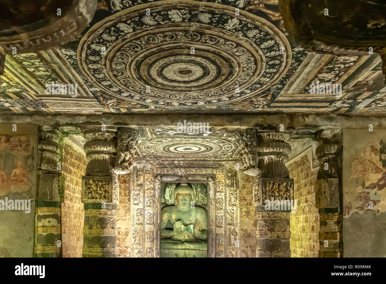 Ajanta caves Fotos und Bildmaterial in hoher Auflösung Alamy
