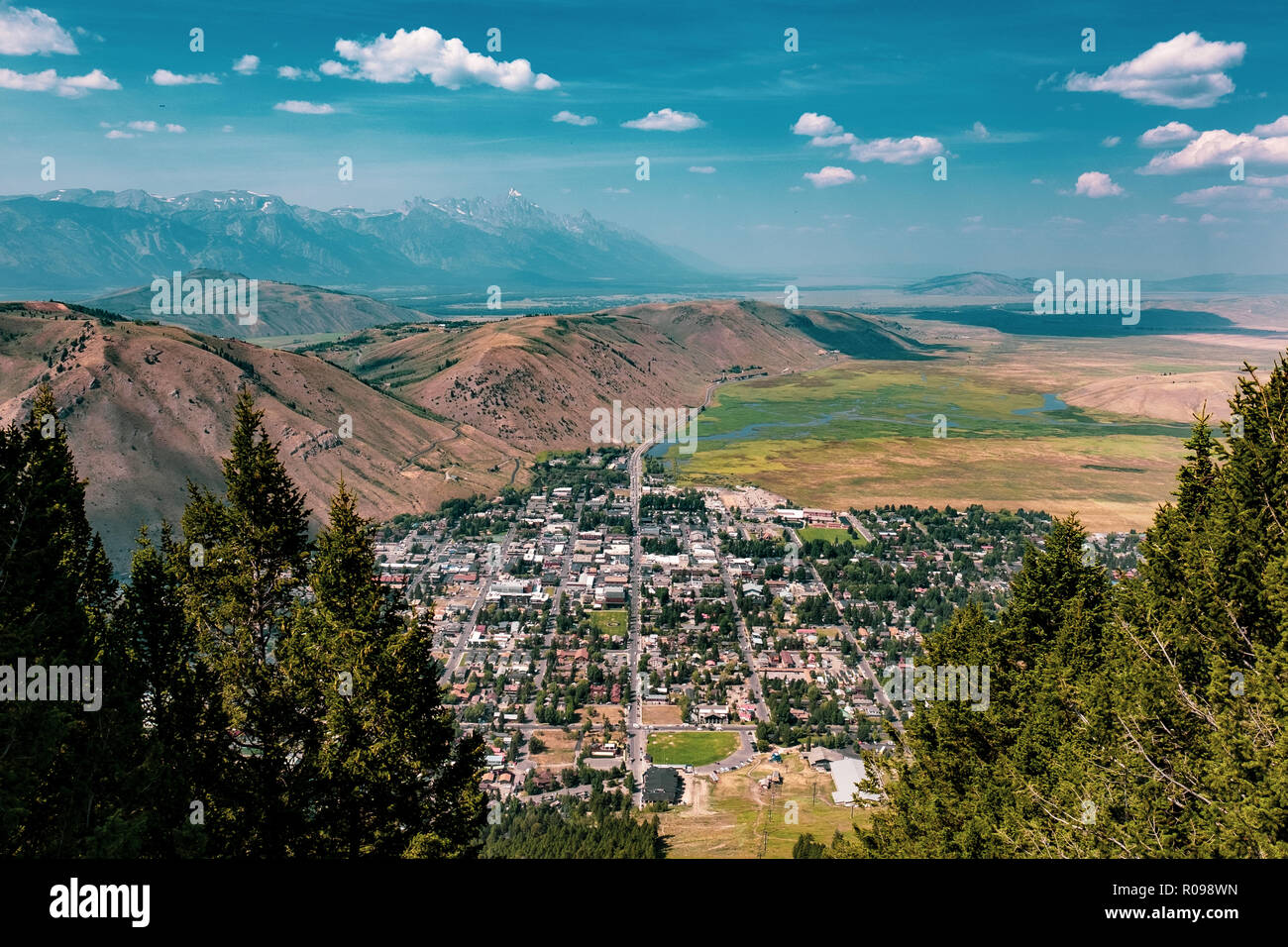 Jackson, Wyoming Stockfoto